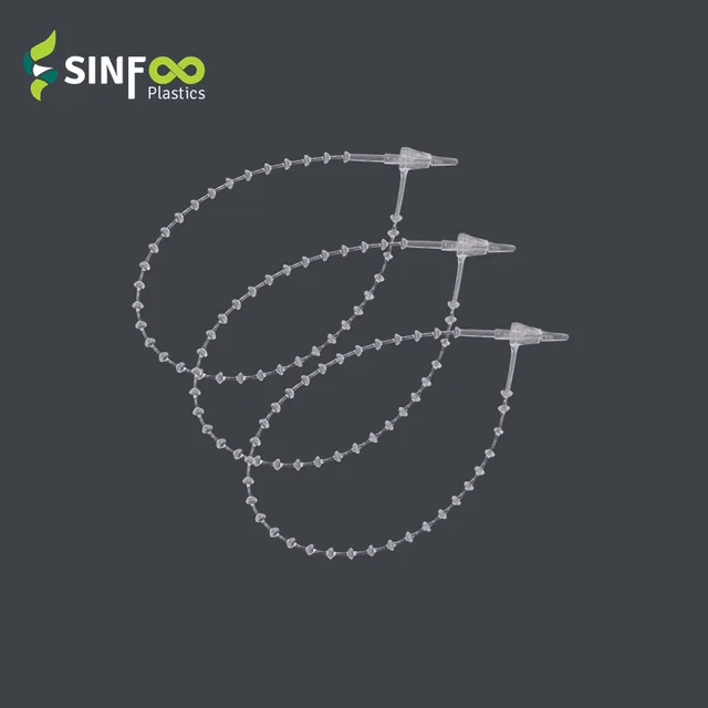 TL012 Bead Loop Lock Tie