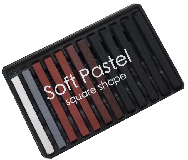 Soft pastel square shape