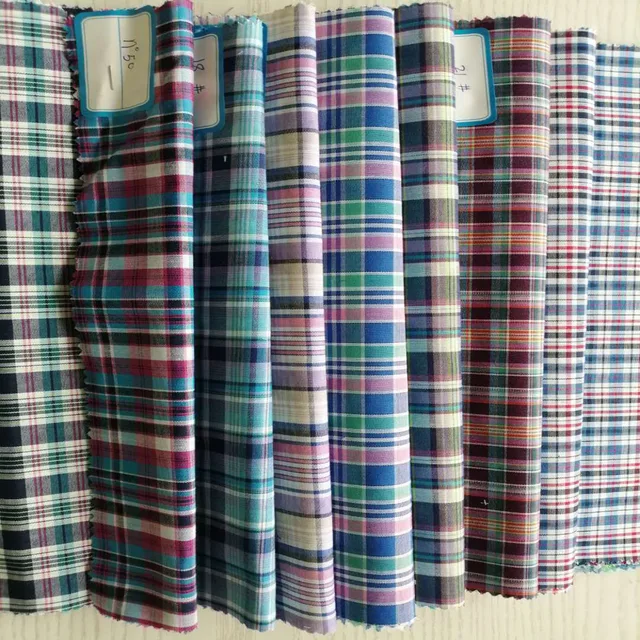 Yarn dyed tc fabric for shirt,dress