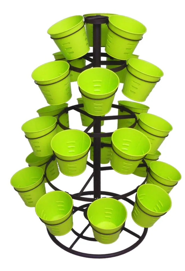 4-Tier Garden Pot Rack