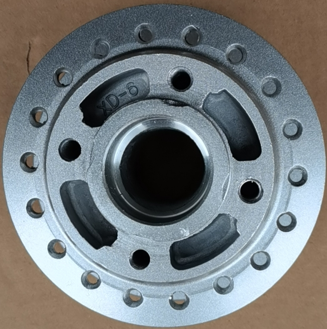 Motorcycle wheel hub