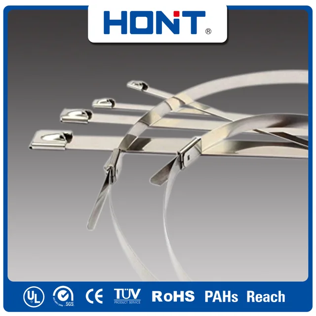 Stainless steel lock steel ball ties