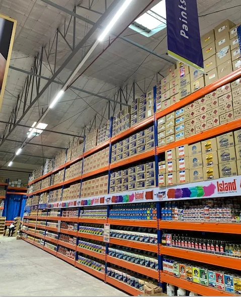 Heavy duty rack + Supermarket rack