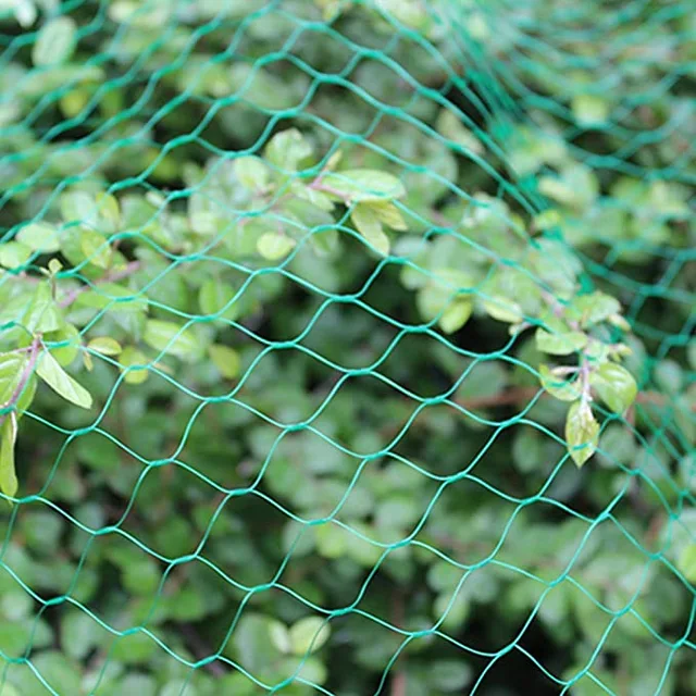 Anti bird net - one way extruction