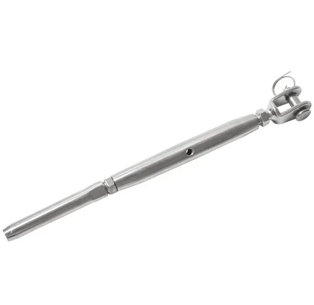 Stainless steel turnbuckle with fork and terminal 304 316