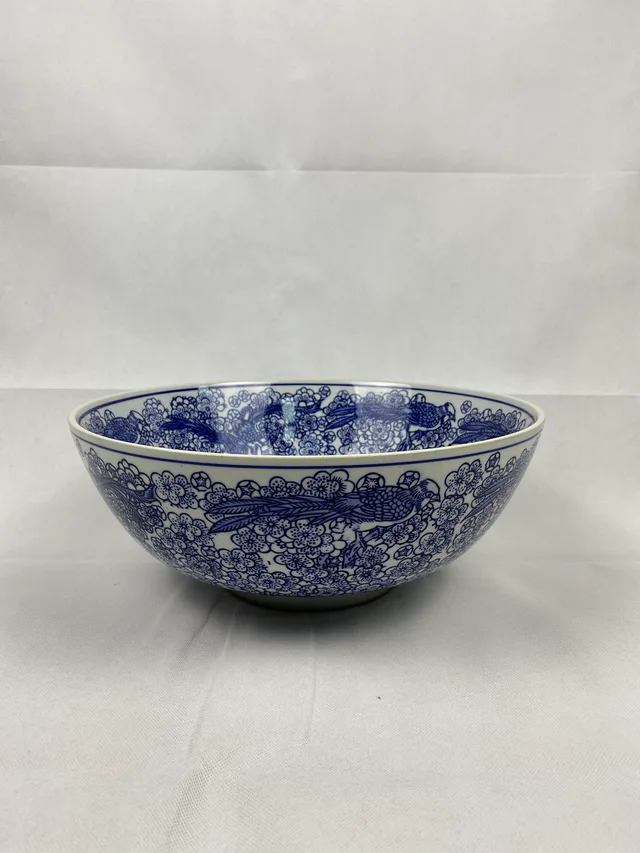 Blue And White Porcelain Bowl