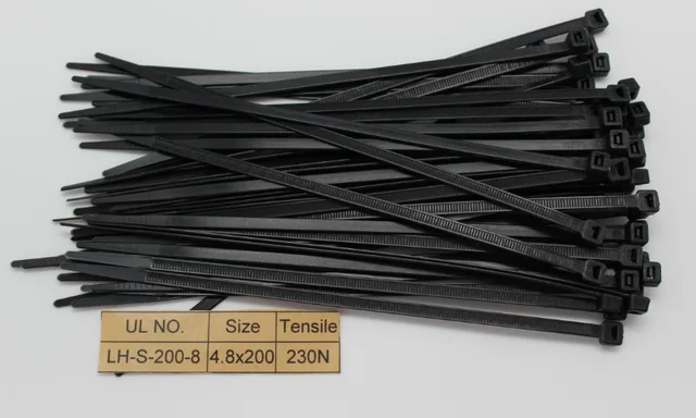 Nylon cable ties, 5X