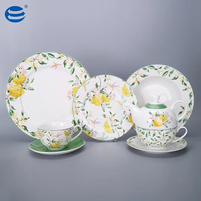 0000 new bone china dinner ware set