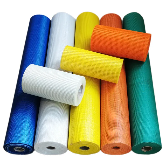 Alikaline resistant fiberglass mesh