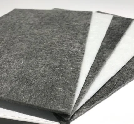 Fiberglass tissue felt. Fiberglass surface mat, fiberglass wet process mat, fiberglass insulation mat