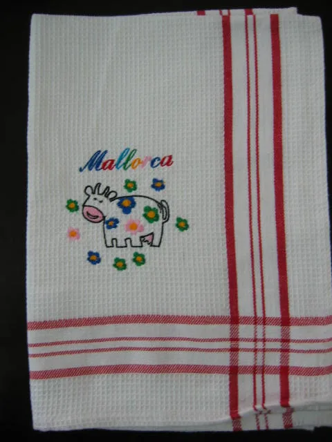 Embroiderywaffle Kitchen Towel