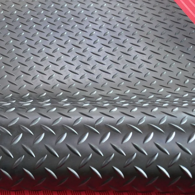 Diamond Thread Pattern Rubber Floor