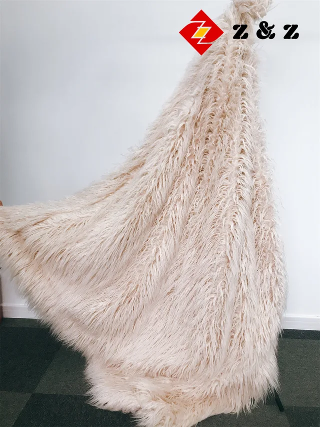 Rabbit fur acrylic blankets