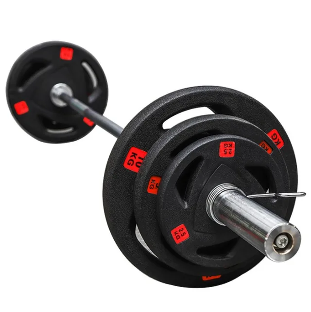 Rubber gym weightlifting barbell plate weight disc plate colorful bumper plates