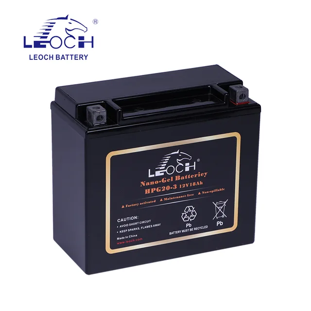 Motorcycle Gel Battery HPG20-3