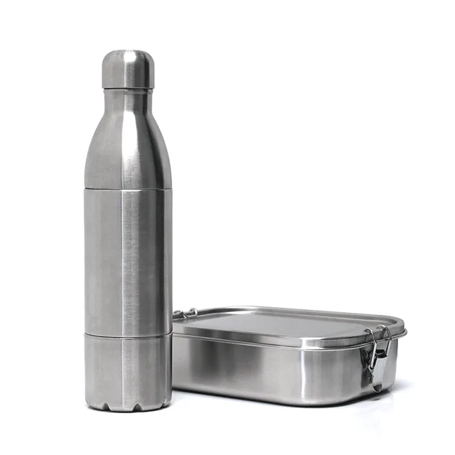 Bento box with bottle set