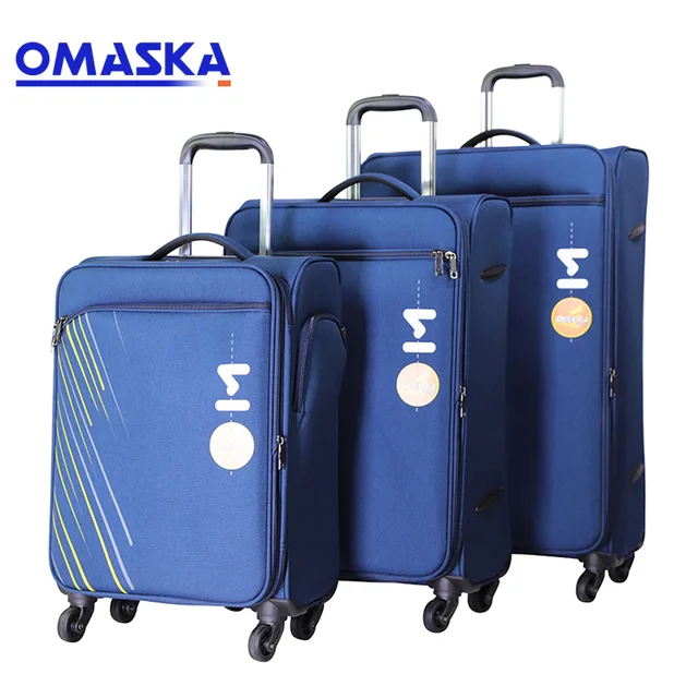Suitcase suitcase suitcase 2020 Canton Fair Fashion Custom 20 24 28 inch Factory Nylon Travel Trolley Bag Luggage set