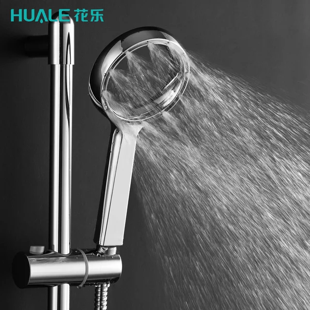 Modern Design round shaped mist hand shower water saving pressure boost