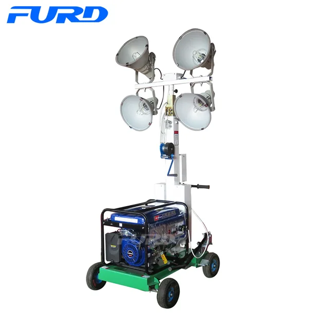 FZM-1000B Hand Push Mobile Light Tower