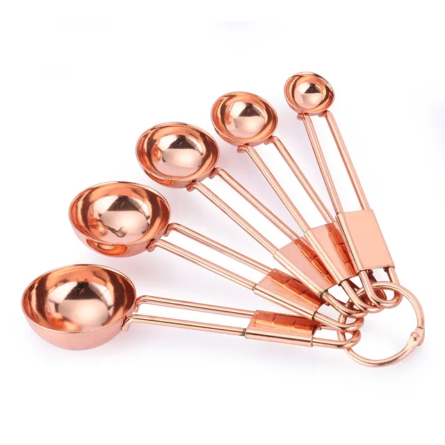 Baking tools set with baking cups and measuring spoons