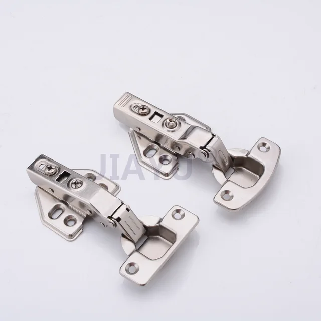 961 Iron Nickel Plating Stainless Steel Plane Mounting Plate Longe Pipe Slide-on Hinge