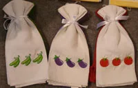 Embroidery Tea Towel