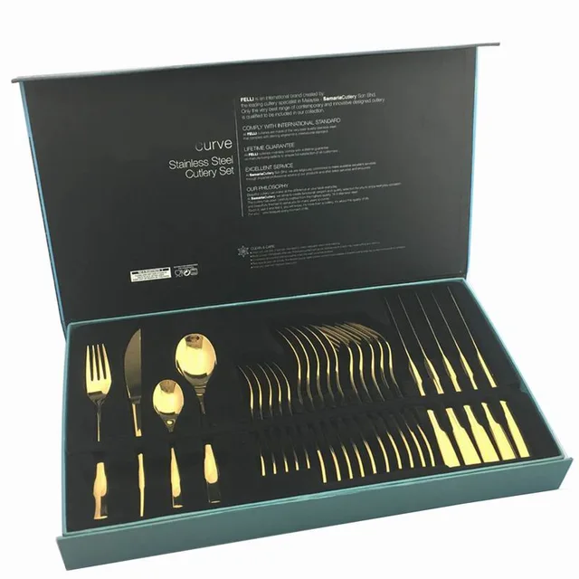 A081 Forged cutlery set, stand knife for hotel, home, gift set