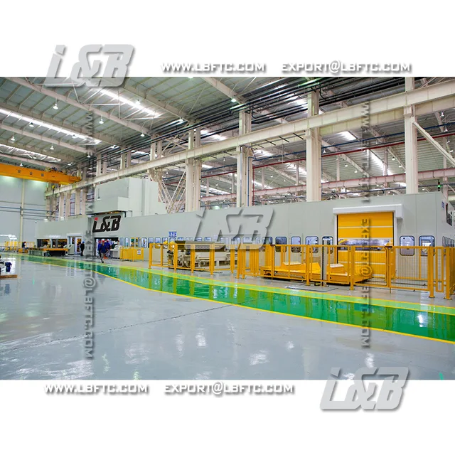 BL blanking line with oscilating shears