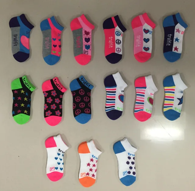 Girls sport no show socks