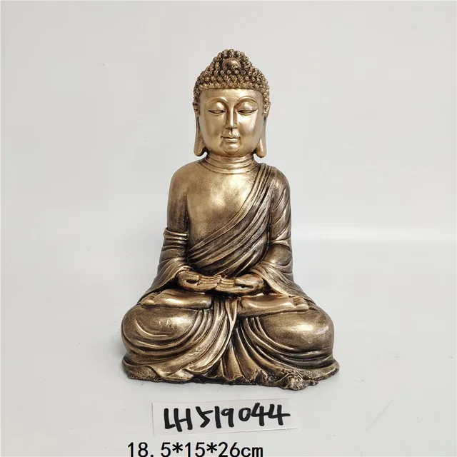Polyresin buddha home decoration zen garden