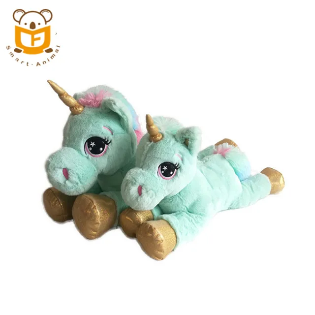 Custom made soft lovely big eyes unicorn stuffed animals plush toys