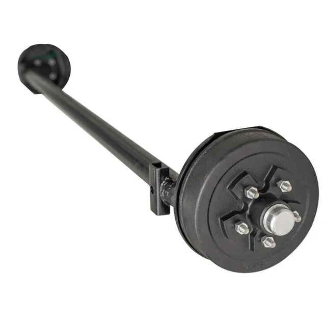 3500 Lbs Trailer Parts Drop Axle With Electric Or Hydraulic Brake