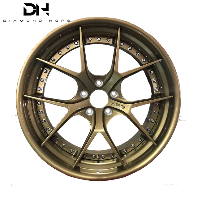 Customized 2-piece style forged alloy wheels