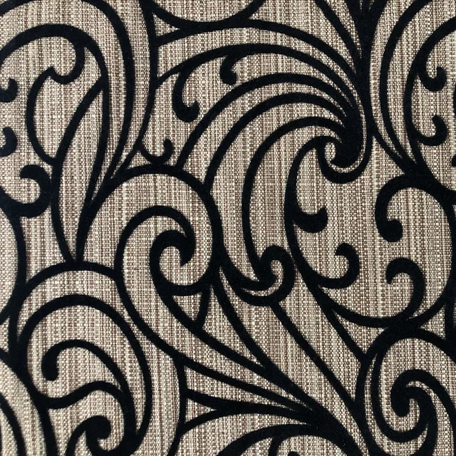 Flocking Sofa Fabric