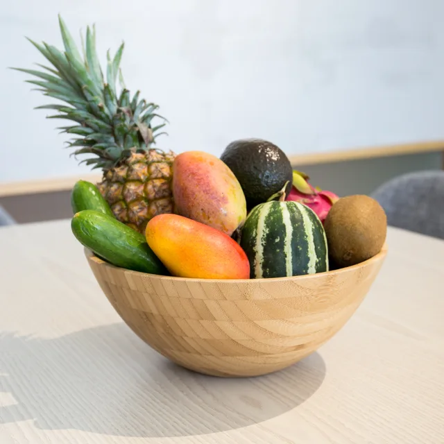 Bamboo product，bamboo housewares，bamboo salad bowl
