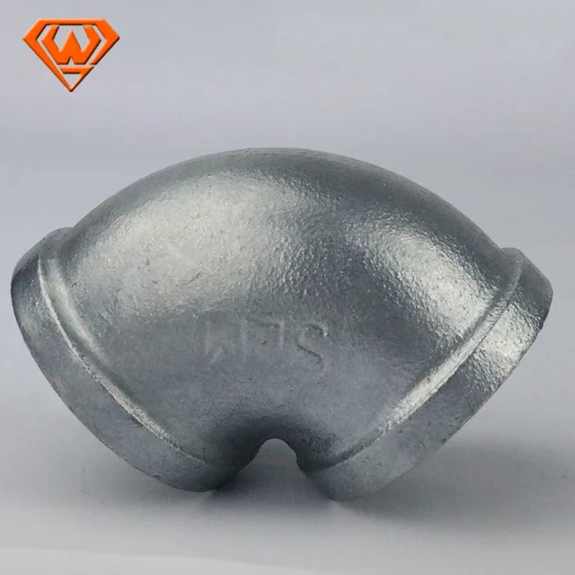 Galvanized BSPT 90 ELBOW Malleable Iron Pipe Fitting