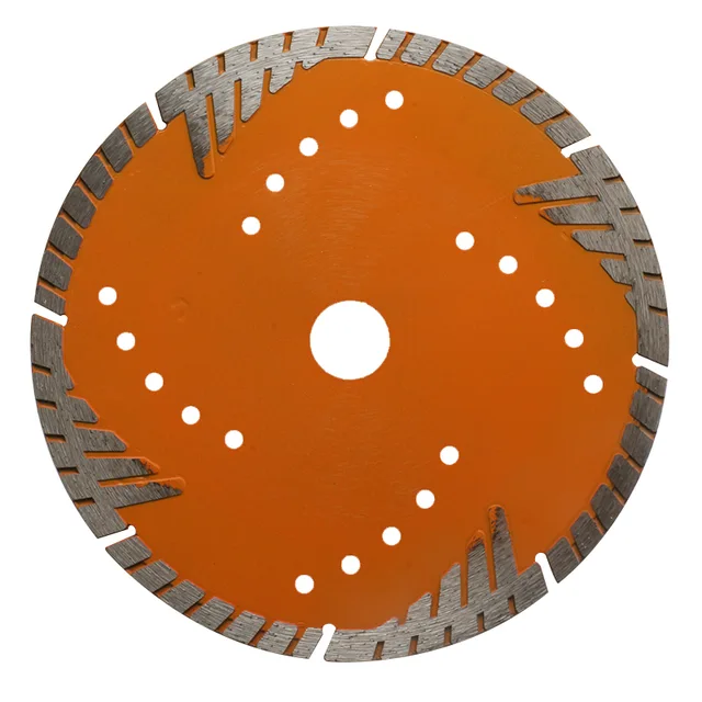 Diamond hot press saw blade