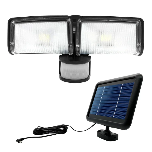 Solar sensor dual head light