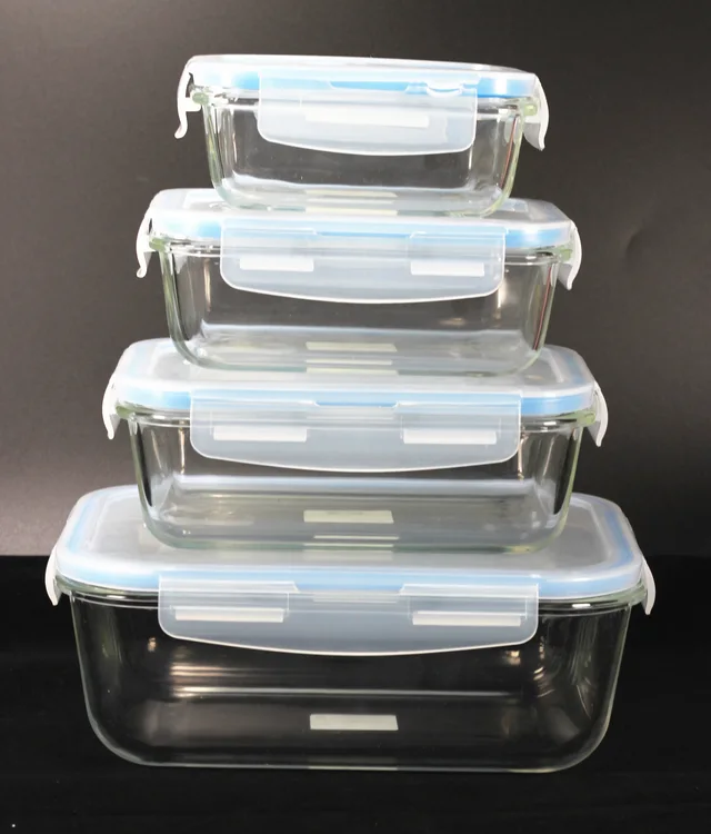 Food glass container