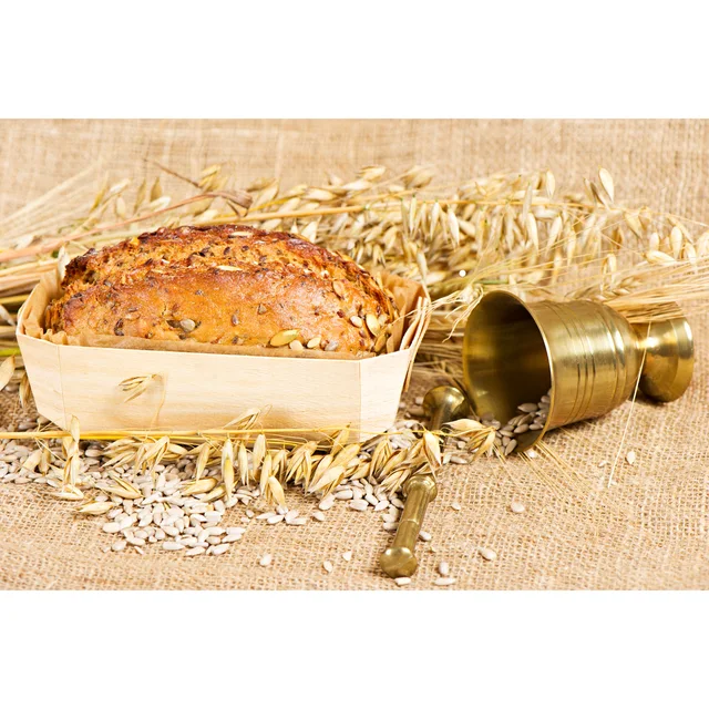 Disposable wooden baking mold