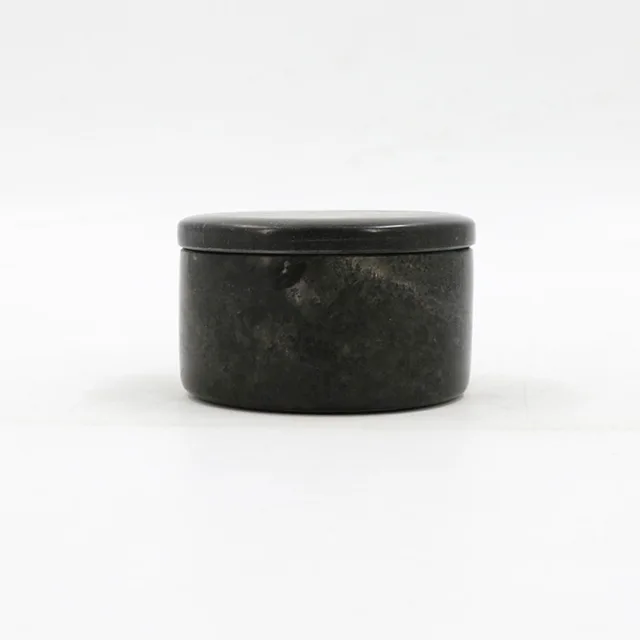 Marble spice jar jewelry box