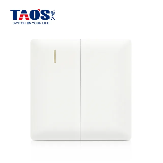 10A 2 gang 1 way / 2 way switch(wide dollly)+fluorescent strip