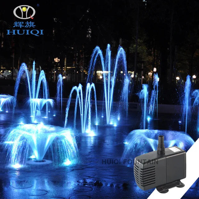 Huiqi fountain pump pump spring mushroom direct shot rockery water landscape fish pond decoration fish tank bonsai submersible pump set mute