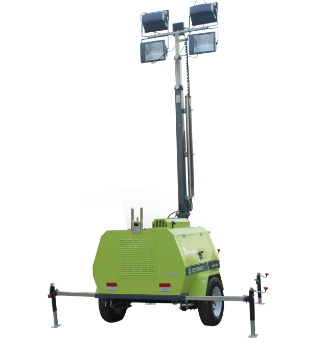 Mobile lighting tower