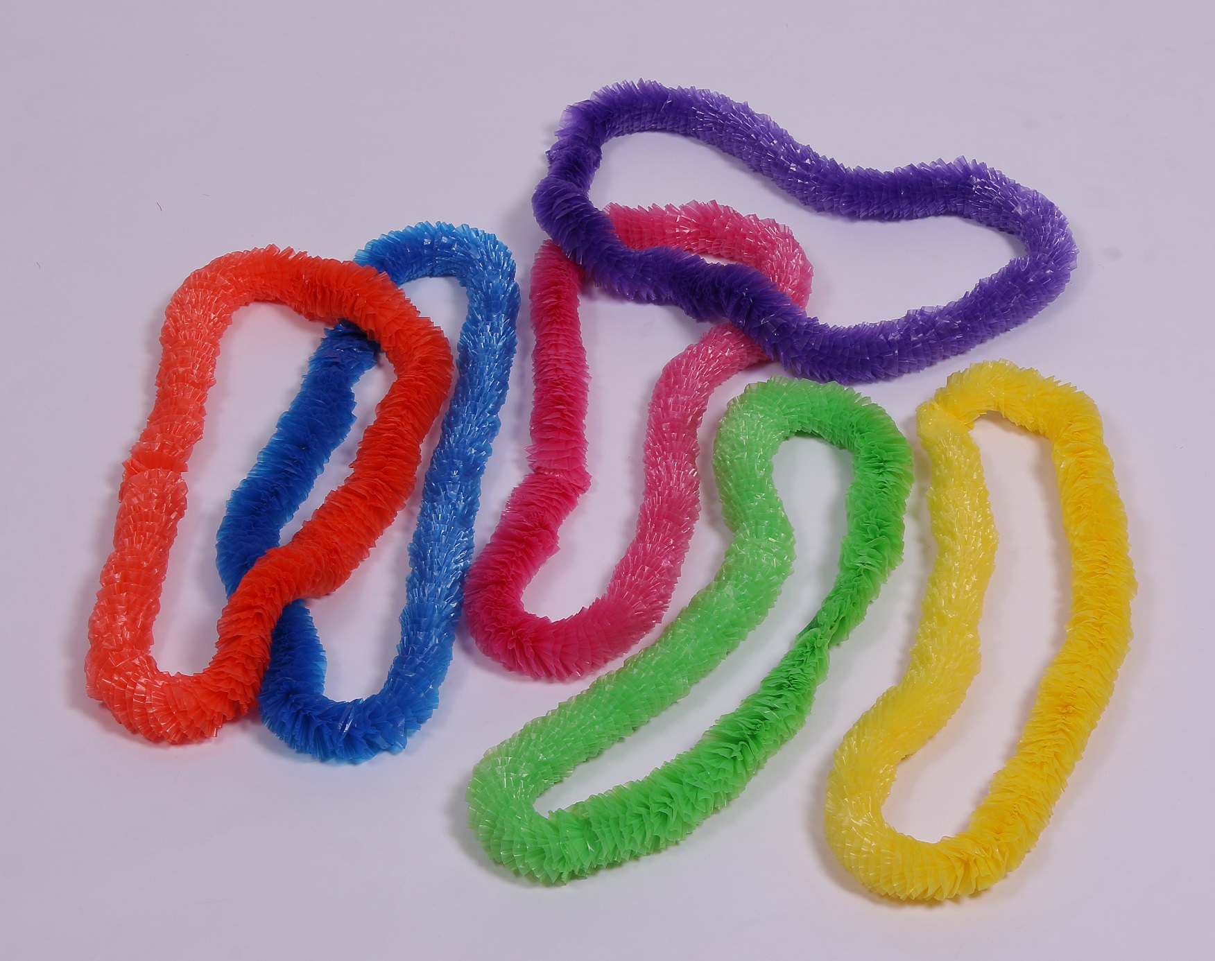 Big plastic lei