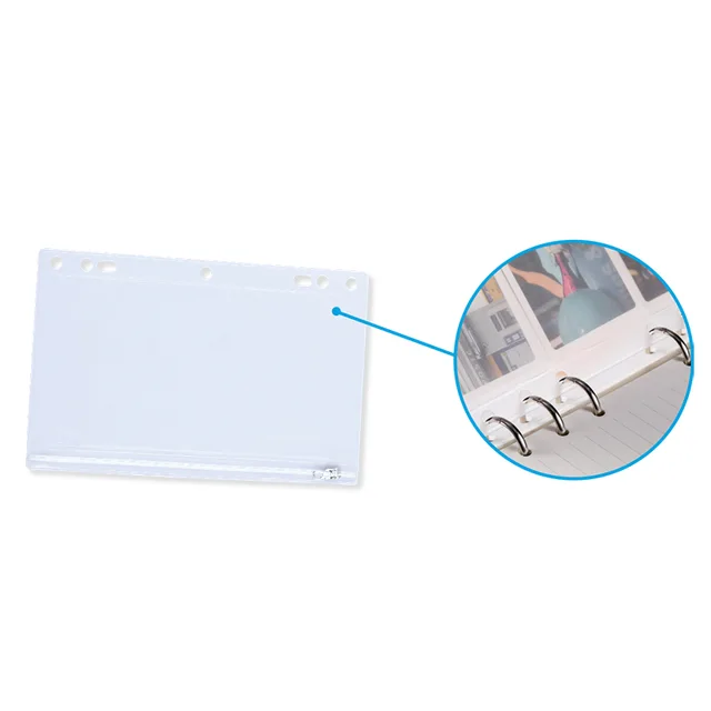 Hole Punched Ring Binder Pockets