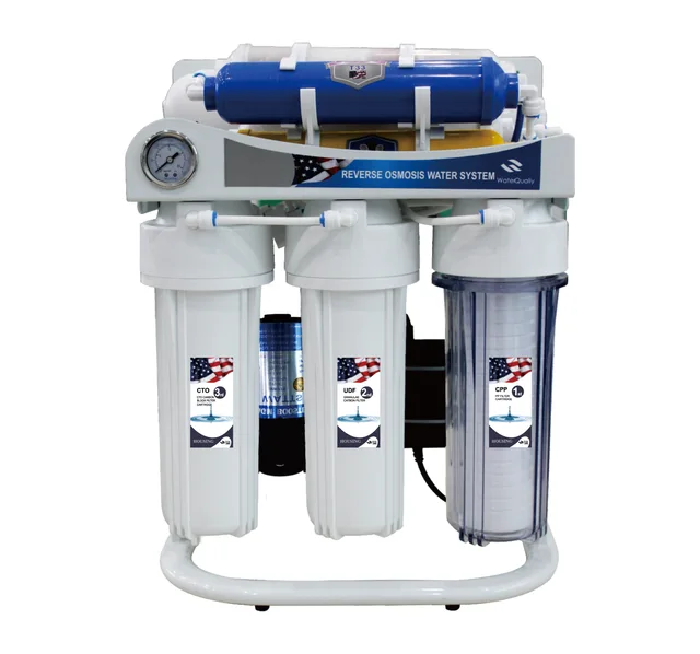 Standred RO system have 10"RO bracket and small Gauge