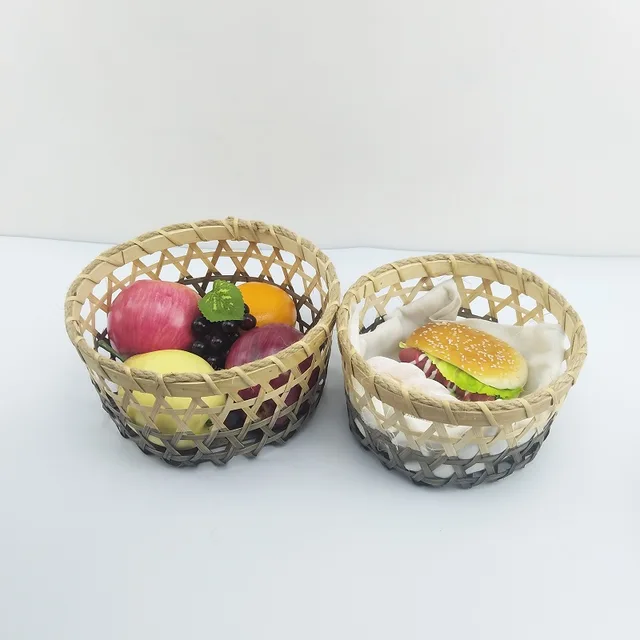 Fruit basket and bamboo basket