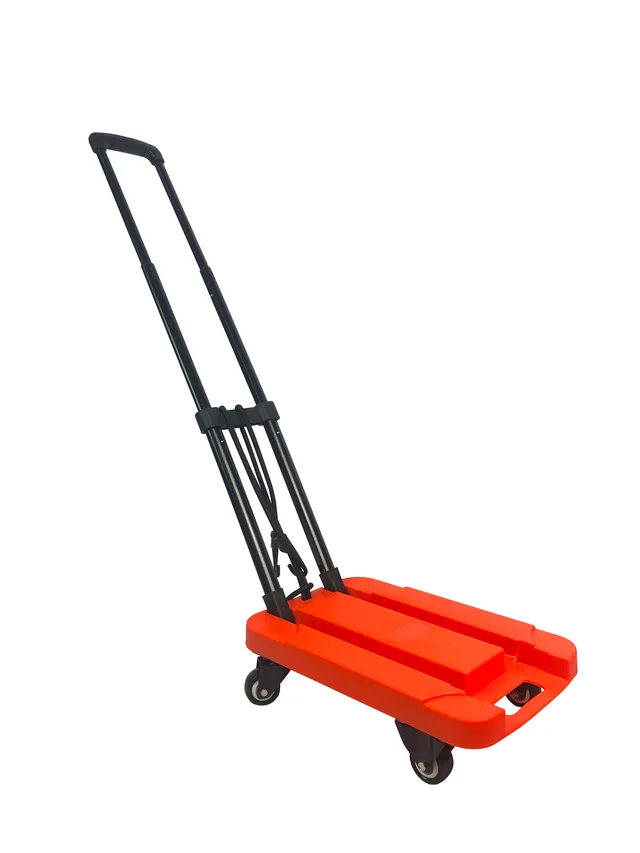 Multi purpose foldable trolley