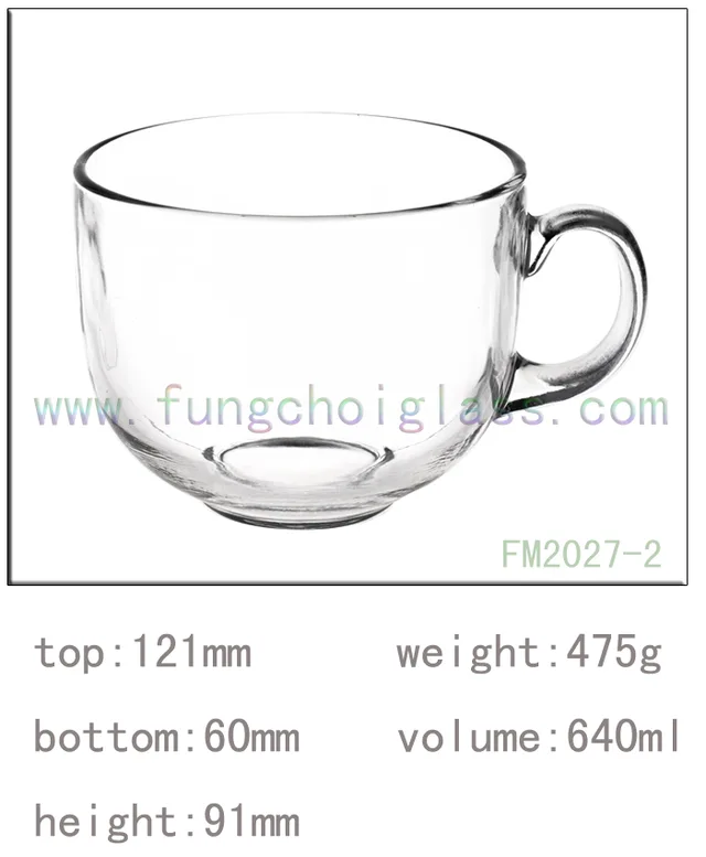 Glass of mugs